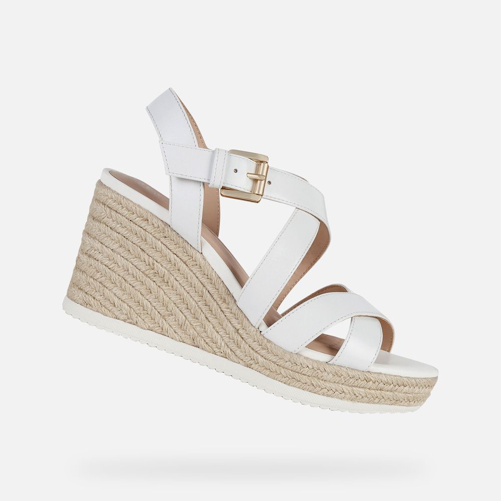 Sandales Geox Ponza - Blanche - Femme 802796-YQF